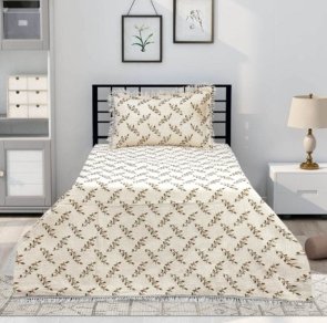 Multi-Plain-White-Beige-Multani-Bedsheet-Set-V_Multi-Plain-GreenRed-13015660 (1)