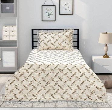 Multi-Plain-White-Beige-Multani-Bedsheet-Set-V_Multi-Plain-GreenRed-13015660 (1)